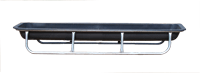 FBFWLG 10' Galvanized Bunk Feeder with Drop_in Liner